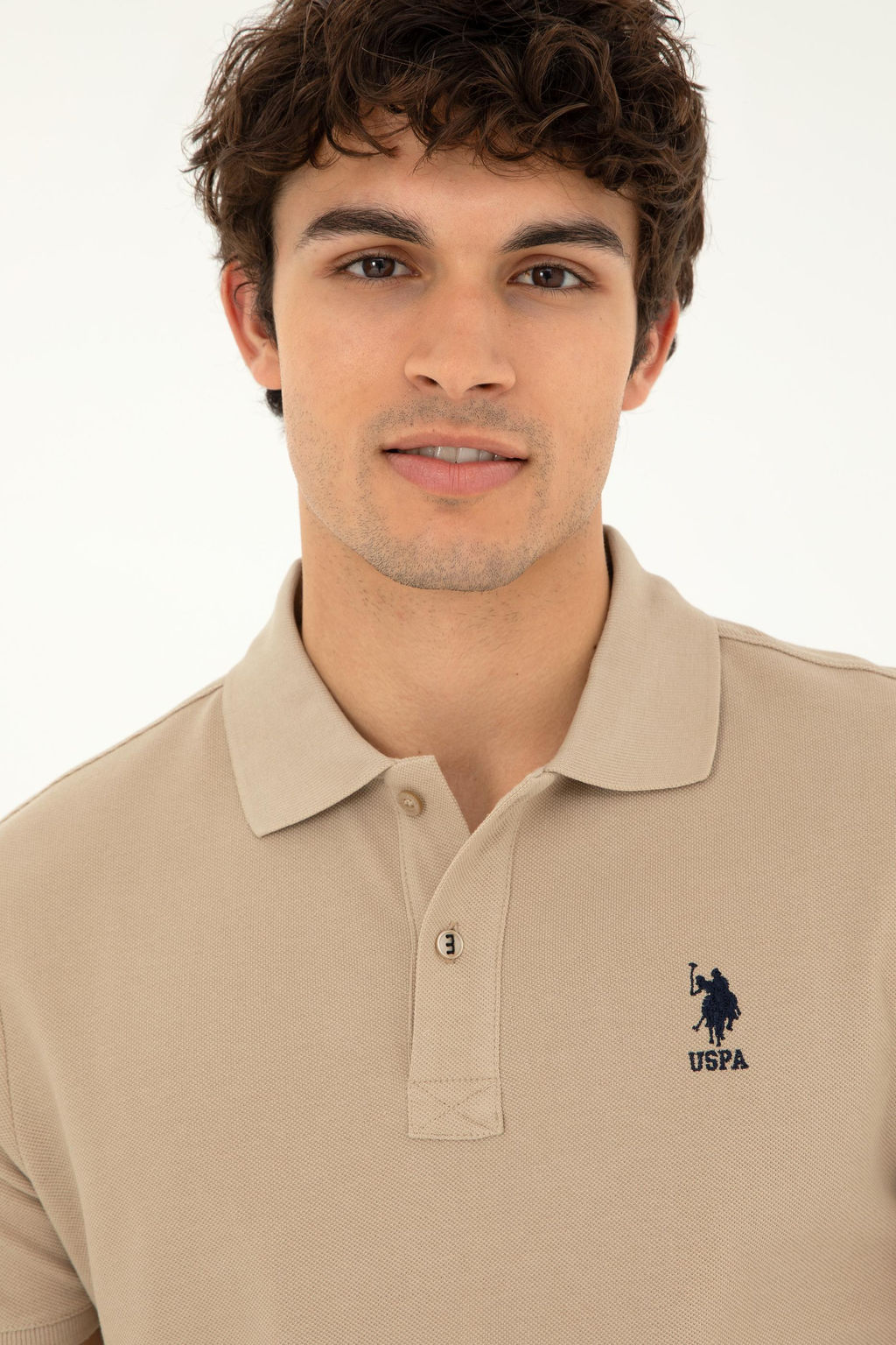 Erkek A__k Haki Basic Ti__rt - U.s. polo assn фото 2