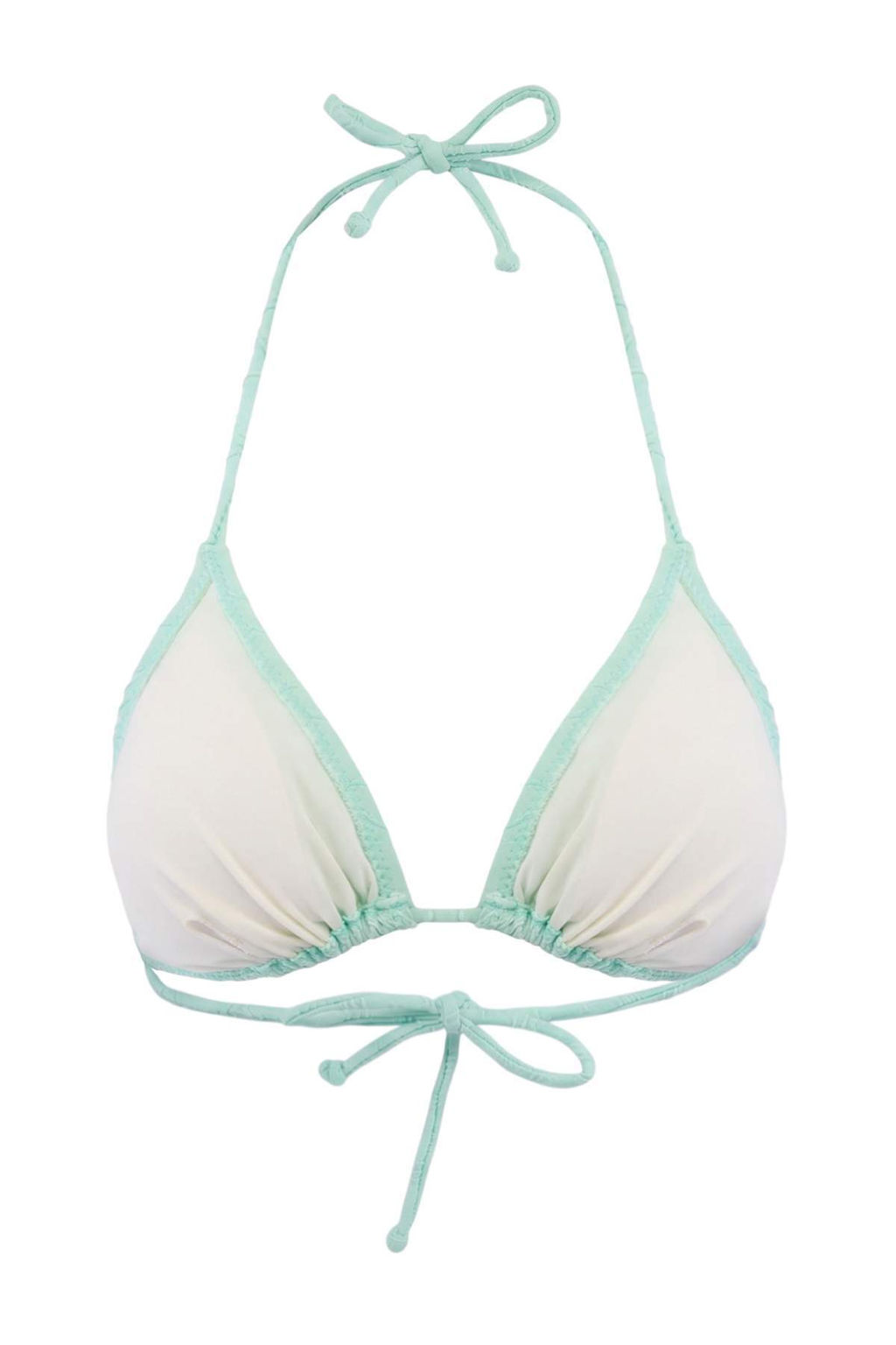TRENDYOLMILLA Ekru Ucgen Dokulu Bikini Ustu TBESS23BU00272  фото 21