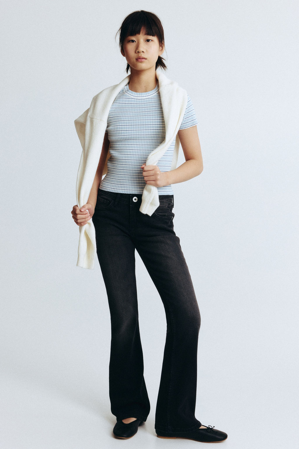 Flared Leg Low Jeans - H&m фото 3