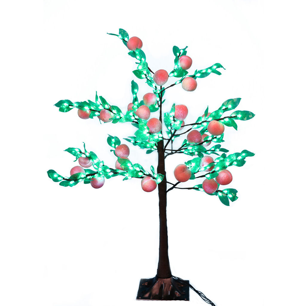ULD-T6095-240/SBA WHITE IP20 PEACH Дерево светодиодное Персик, 95см. 240 светодиодов. Белый свет. Провод черный. TM Uniel. - Volpe фото 2