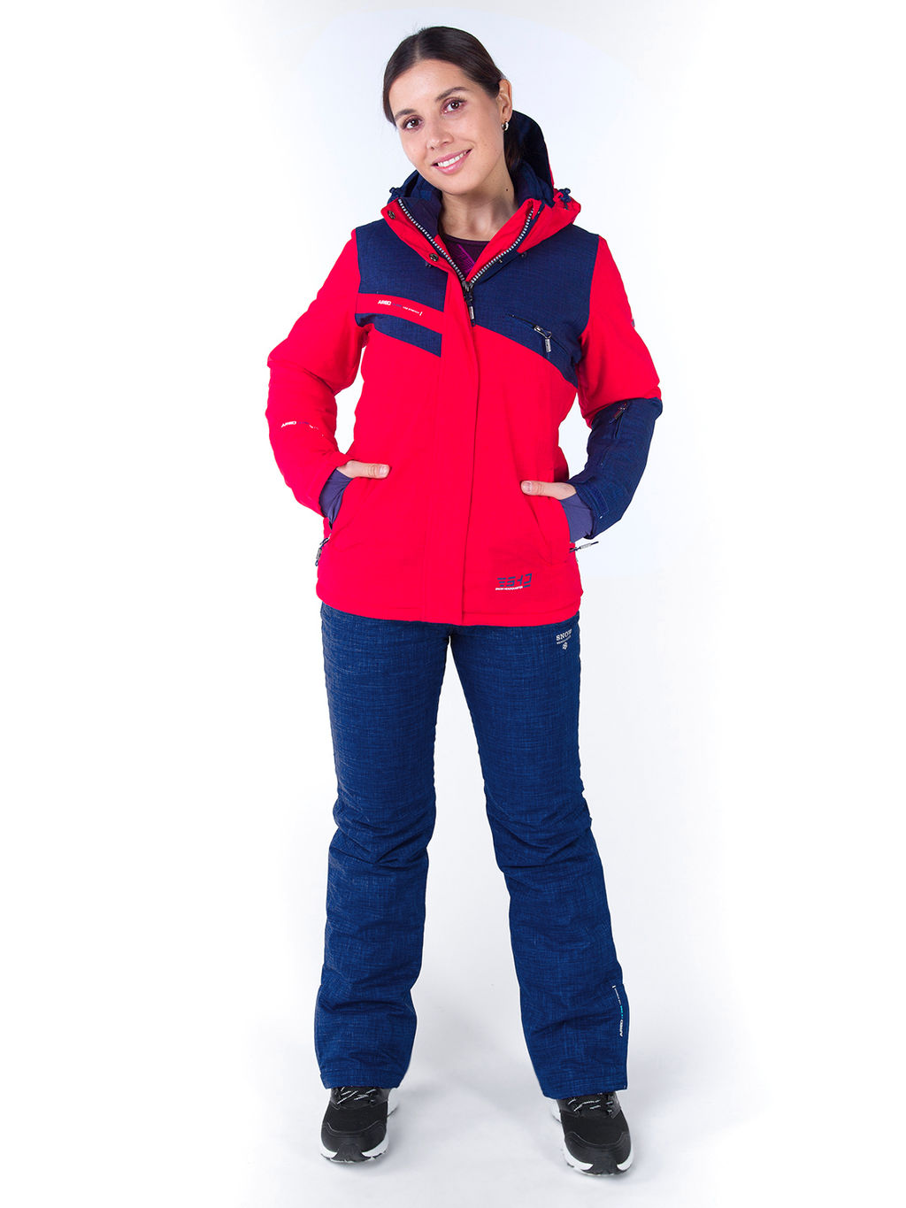 Костюм B-8723 Красный