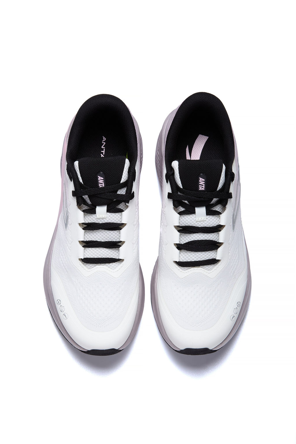 Кроссовки для бега Черный/Бежевый/Серый CLOUDS - Anta фото 2