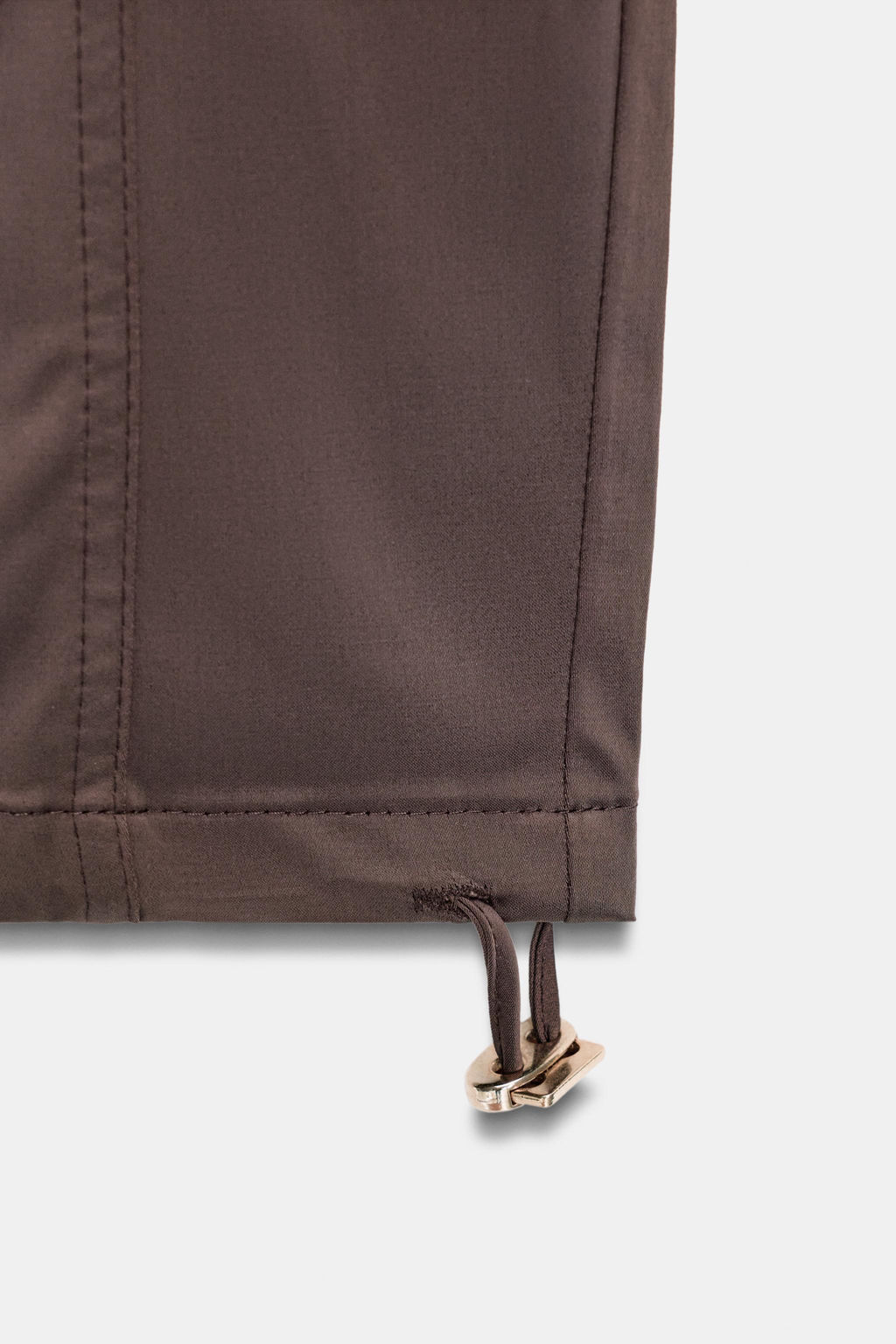 SATIN WIDE-LEG TROUSERS - Zara фото 8