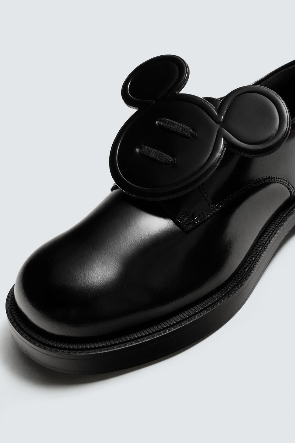 LEATHER LACE-UP MOCCASINS HARRY LAMBERT FOR ZARA x DISNEY  фото 4
