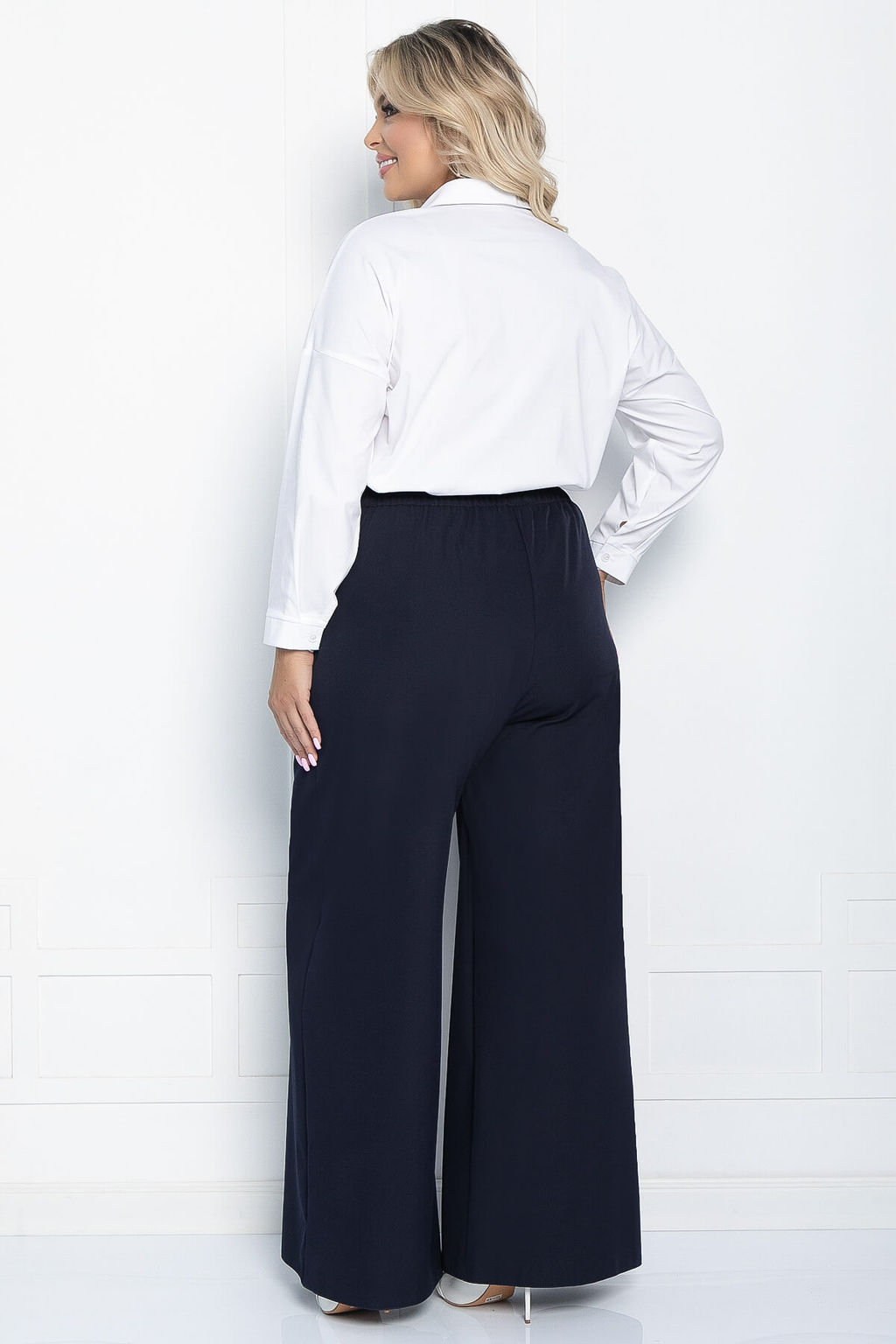 Брюки Дива (темно-синие) Б10951 - Lt collection фото 2