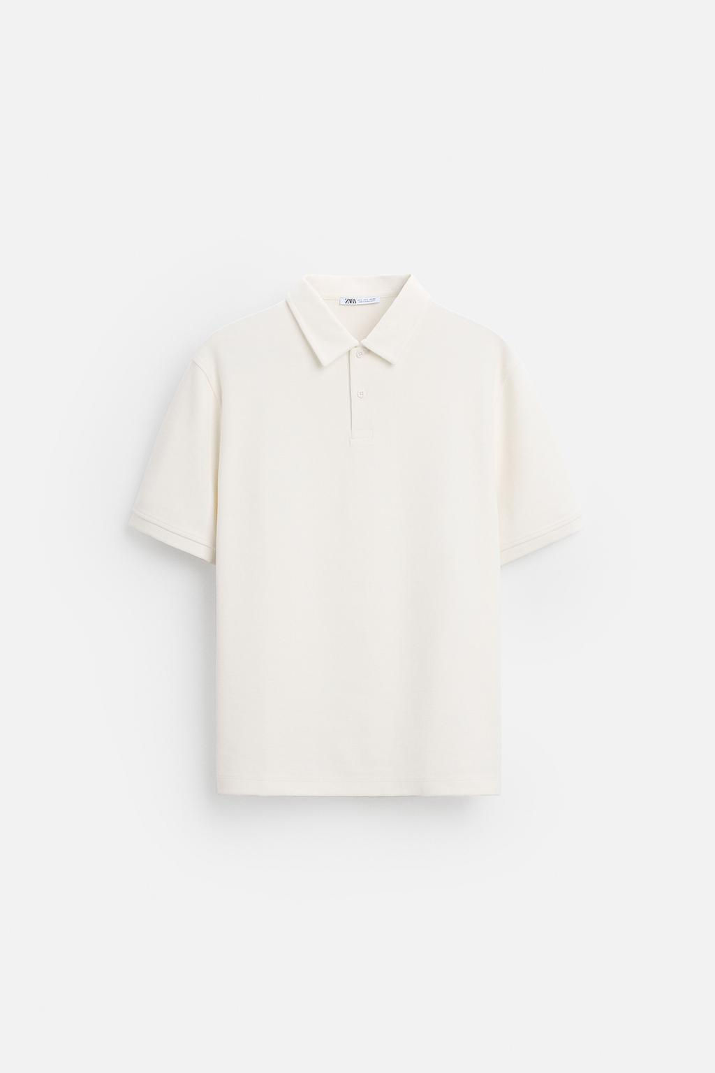 TEXTURED POLO SHIRT - Zara фото 14