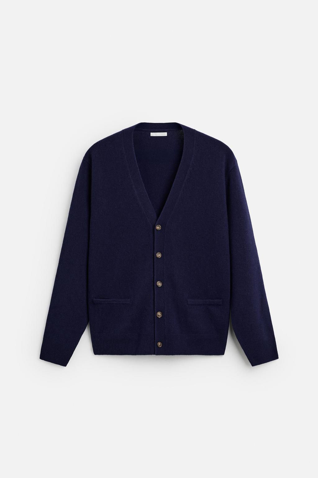 WOOL BLEND CARDIGAN - Zara фото 5
