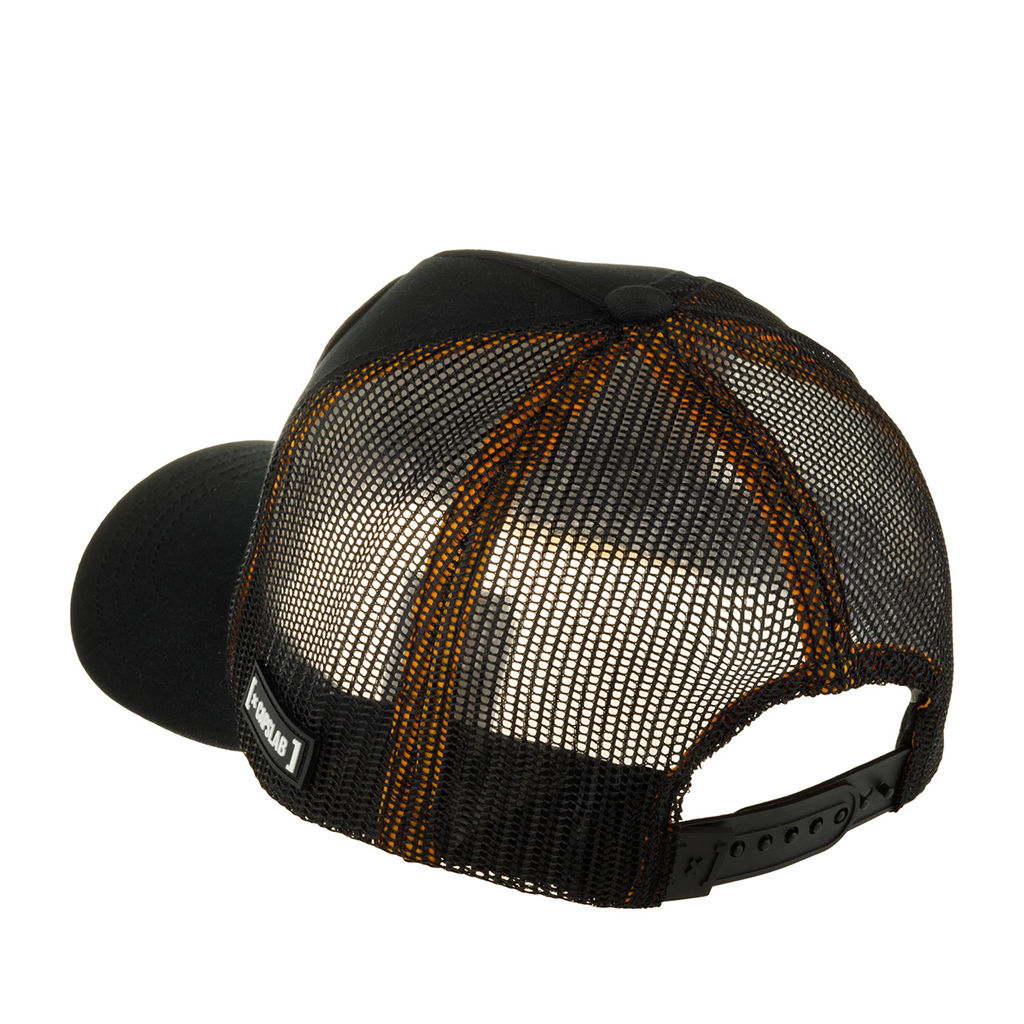 Детская бейсболка с сеточкой CAPSLAB арт. CL/LOO/3/DAF1 Junior Looney Tunes Daffy Duck (черный / желтый)