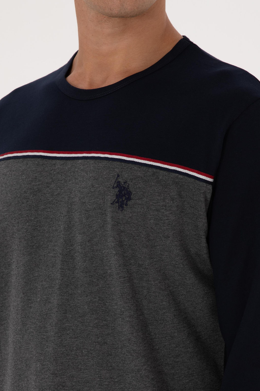 Erkek Lacivert Pijama Tak_m_ Sepette S_rpriz _ndirim - U.s. polo assn фото 7