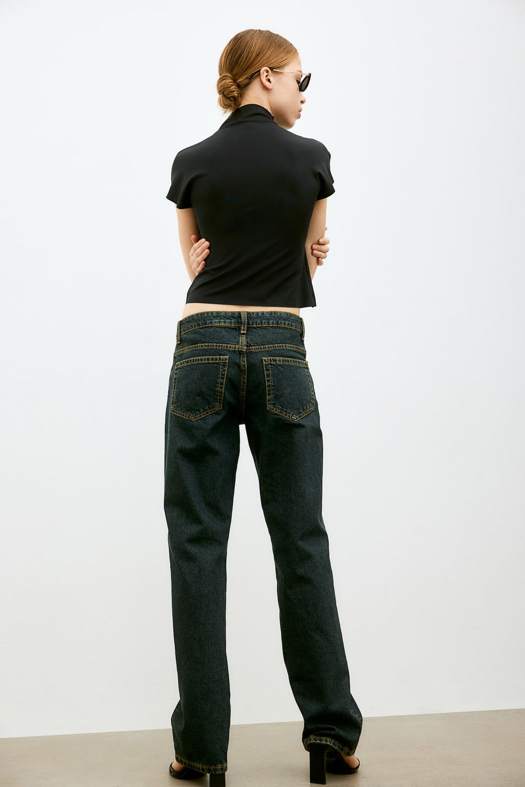 Straight Low Jeans - H&m фото 3
