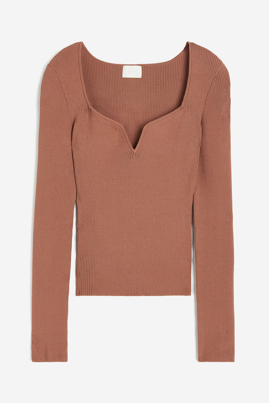 Top en punto de canale con escote corazon - H&m фото 5
