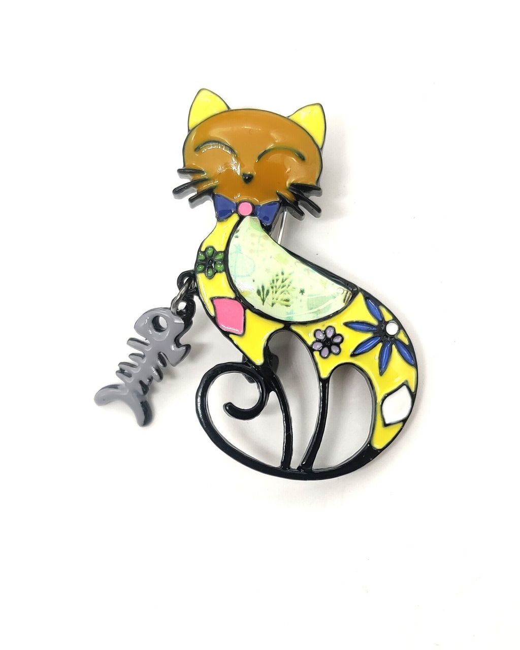 Брошь Кошечка
