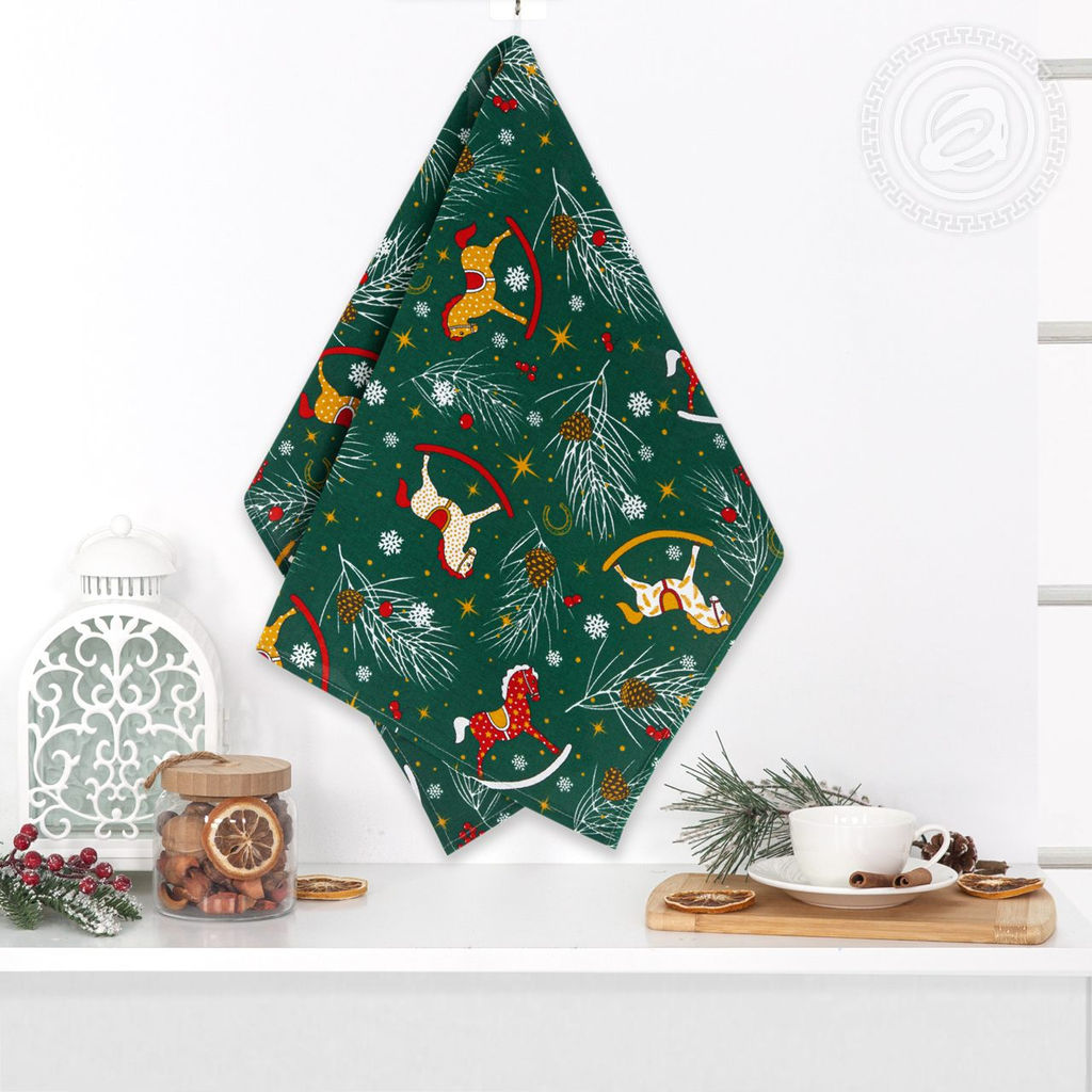 Полотенце кухонное из рогожки Клинт 50х70 - Артдизайн фото 214