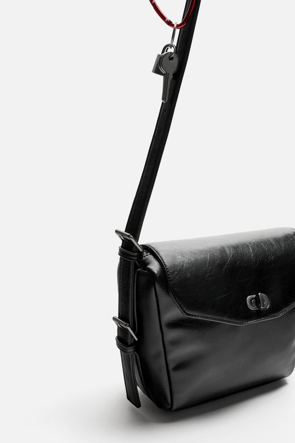 CROSSBODY BAG WITH CHAINS - Zara фото 5