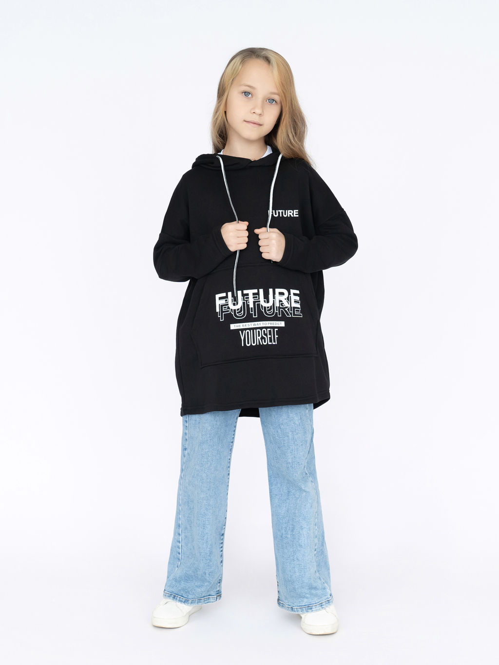Толстовка детская черная Future