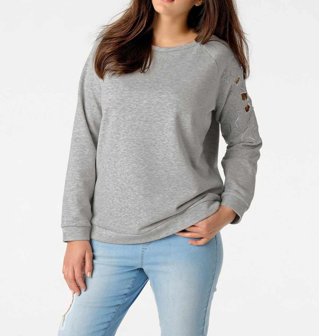 Толстовка, серая - Heine фото 6