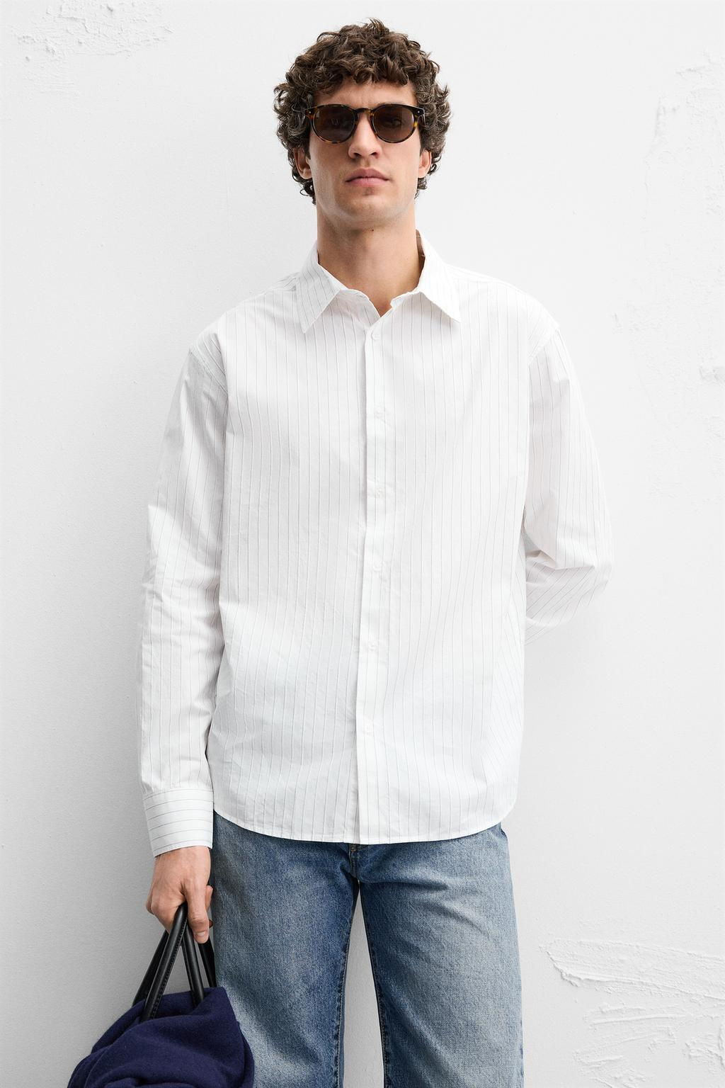 STRIPED SHIRT - Zara фото 5