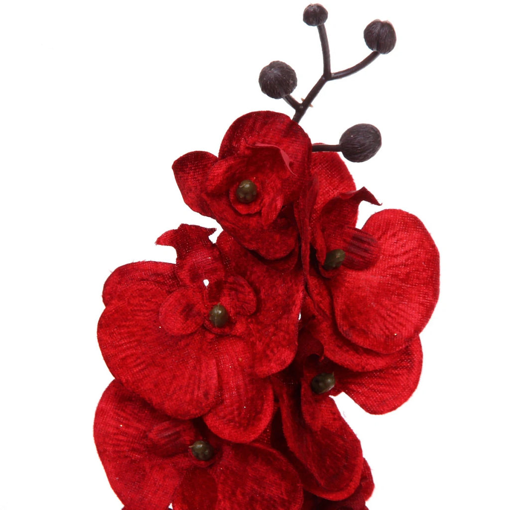 Искусственные цветы "FLOWERS MAGIC" 70см Орхидея красная