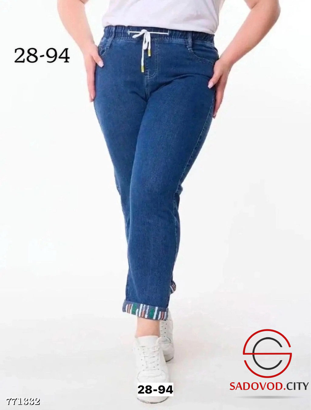 Джинсы на резинке женские - Bruno фото 9