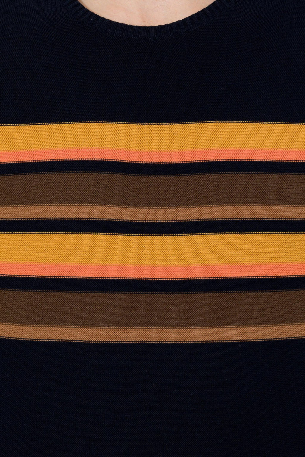 U. S. Polo Assn Мужской темно-синий трикотажный свитер с круглым вырезом - U.s. polo assn фото 13