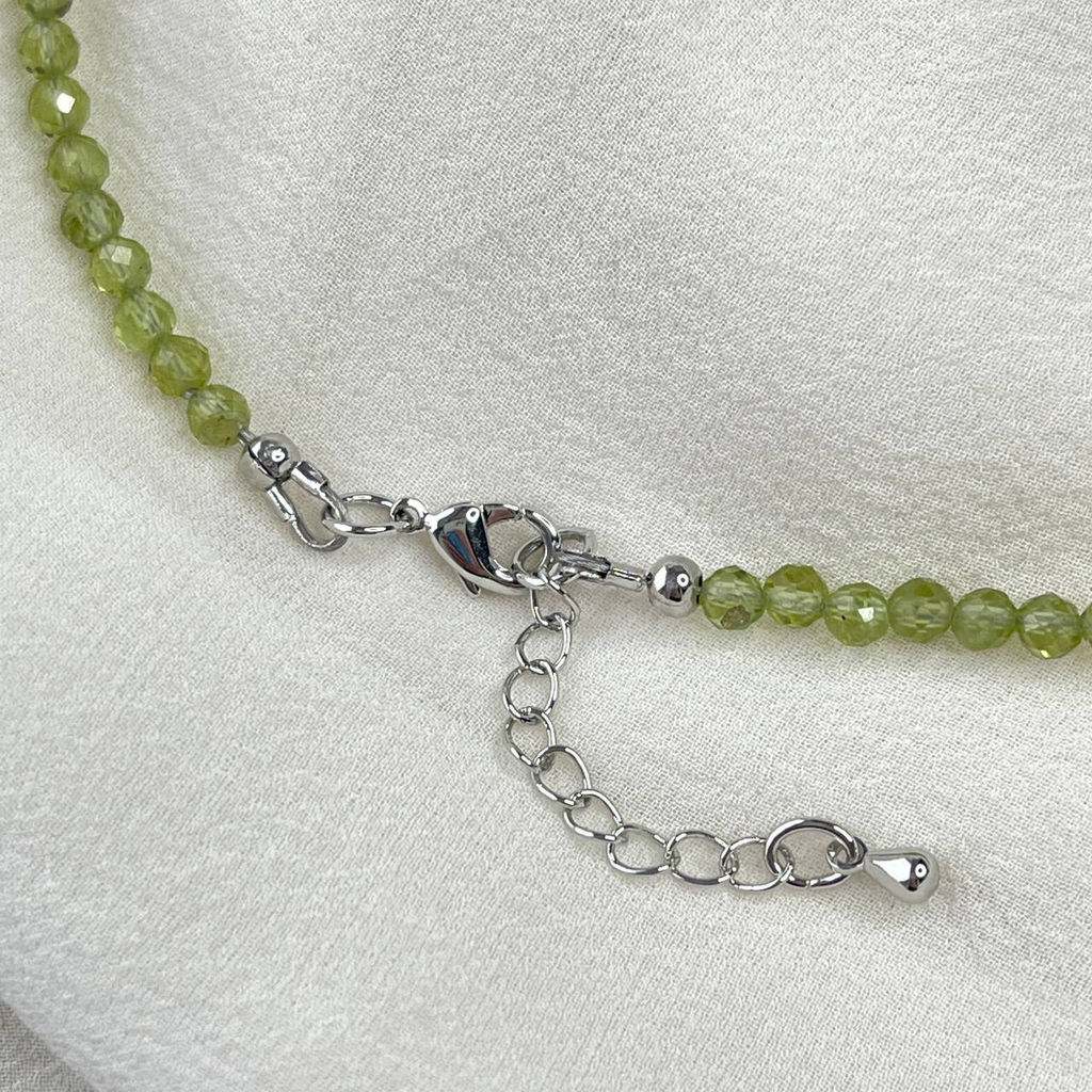 Колье из Хризолита 38 см +