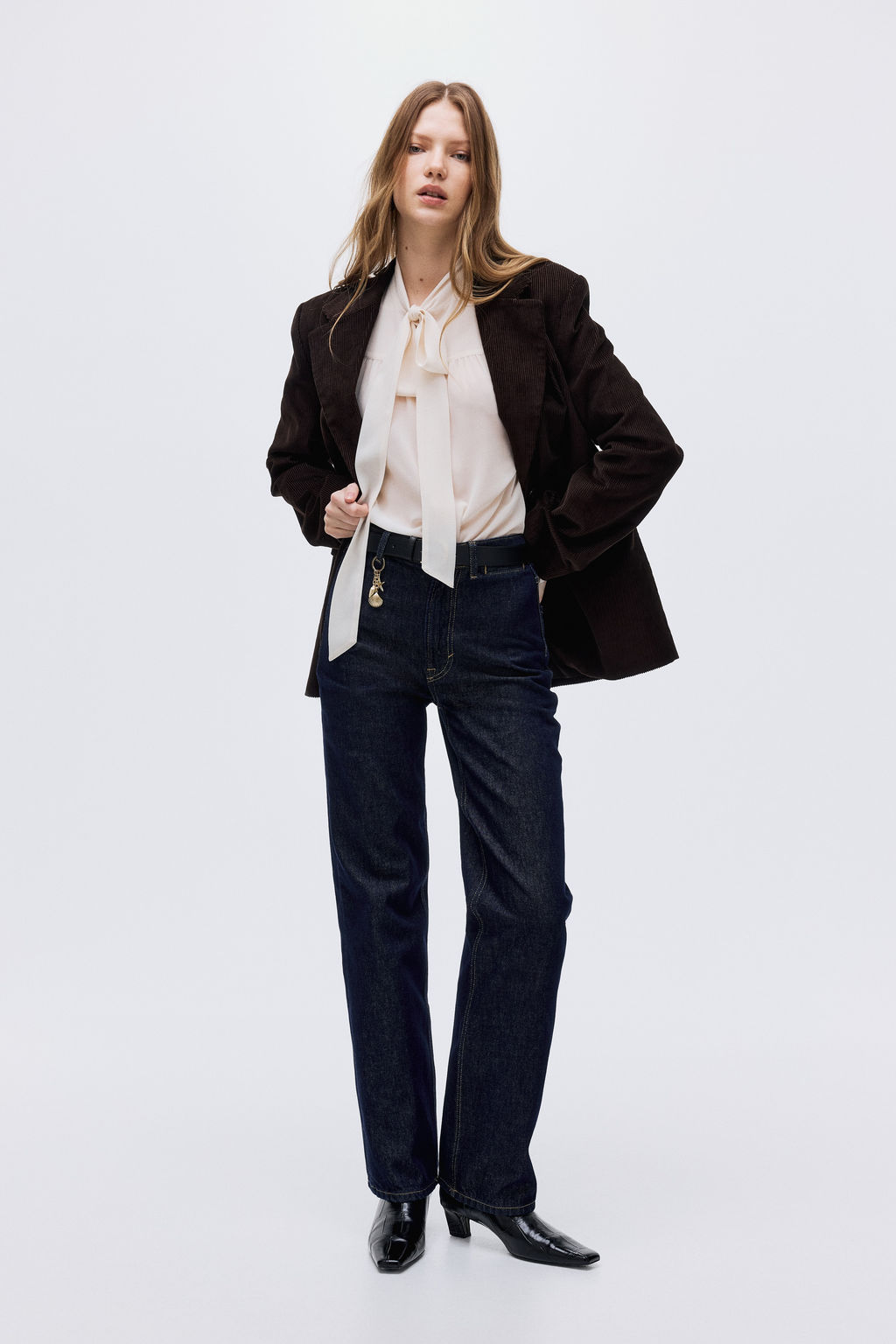 Straight High Jeans - H&m фото 7