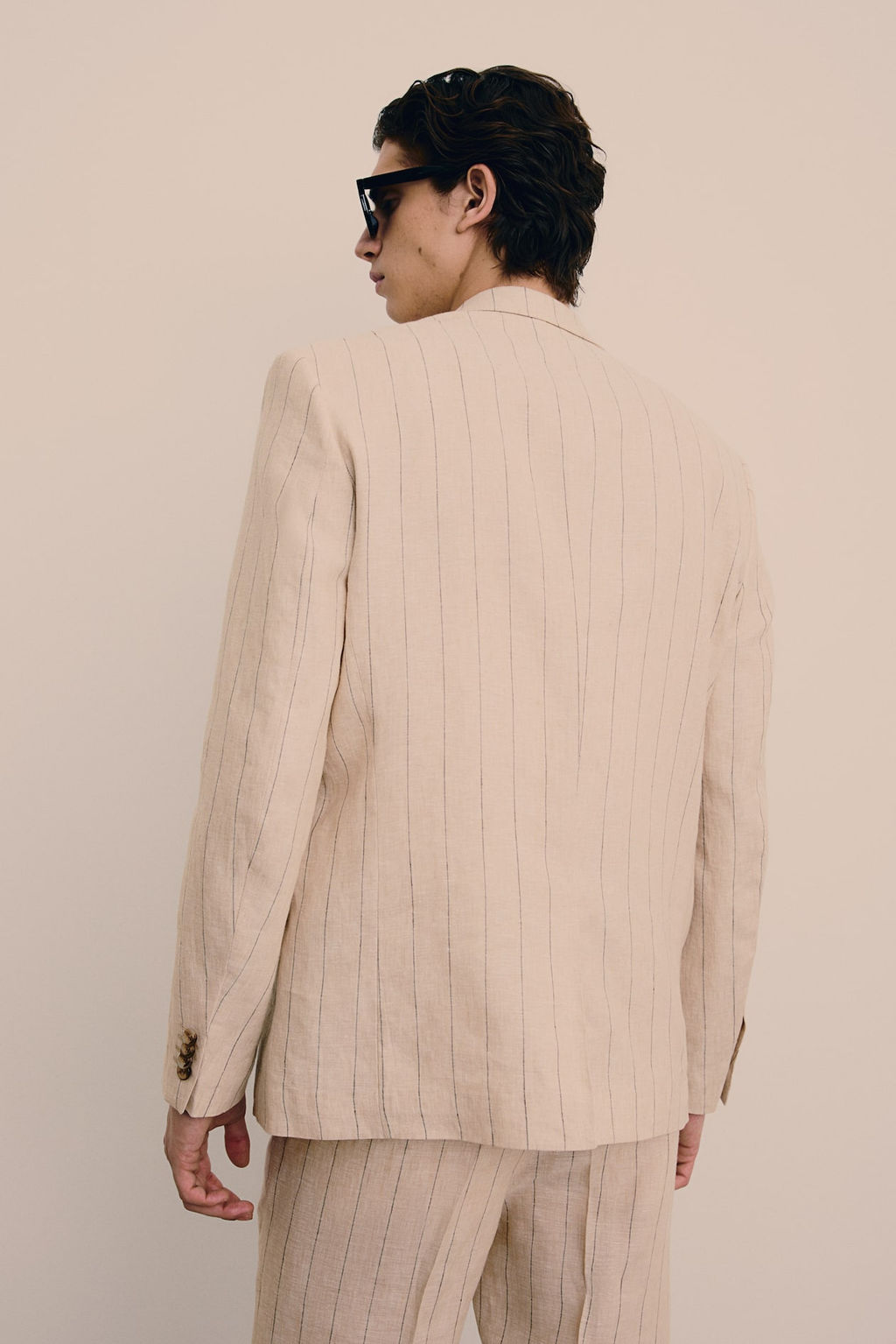 Americana de lino Regular Fit - H&m фото 3