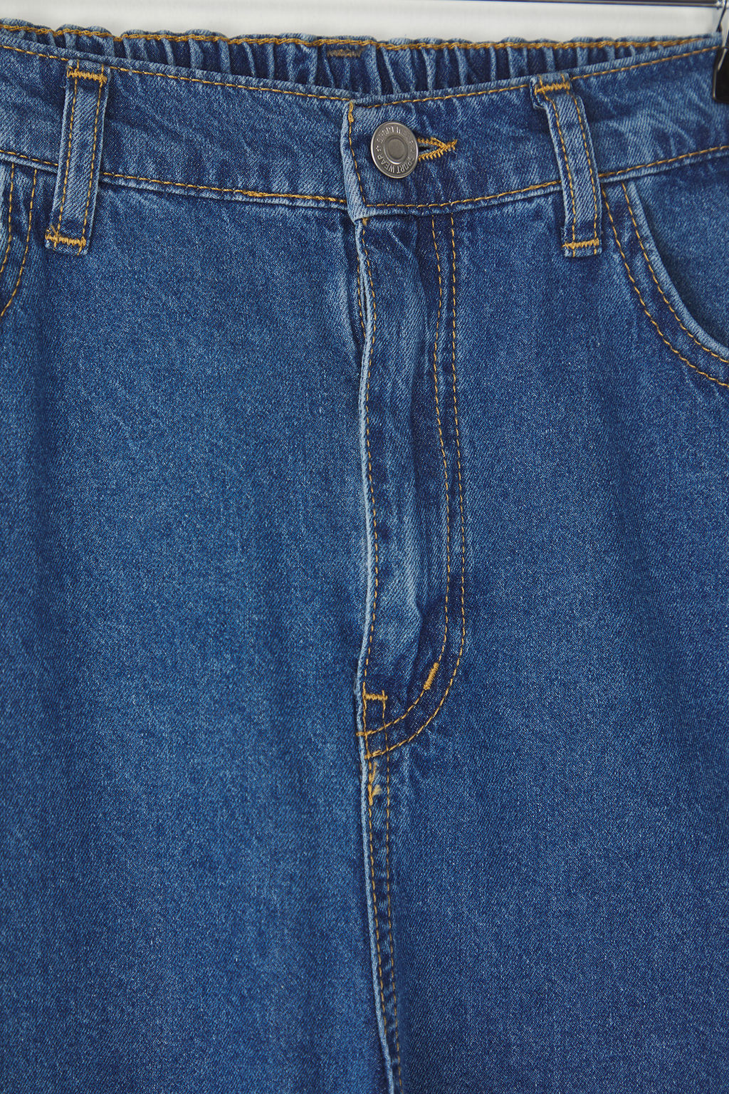 Koyu Lacivert Erkek Cocuk Balon Fit %100 Pamuk Lastikli Denim Jean Pantolon TKDSS25JE00002 - Trendyolmilla фото 11