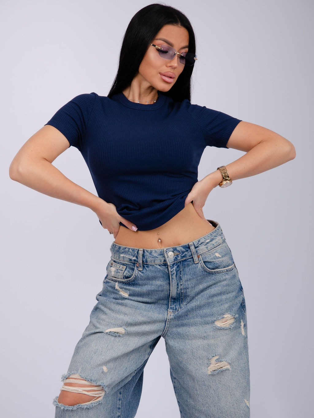 Футболка Скимс 3, трикотаж лапша - Малина фото 8