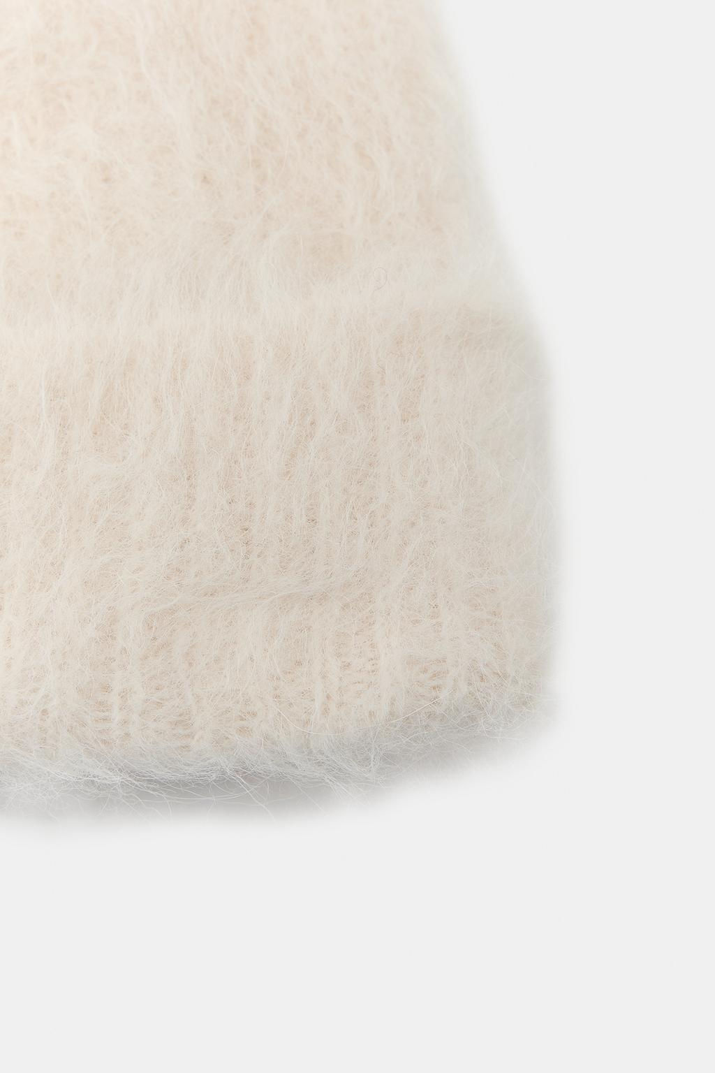 ALPACA BEANIE FROM THE SKI COLLECTION - Zara фото 3