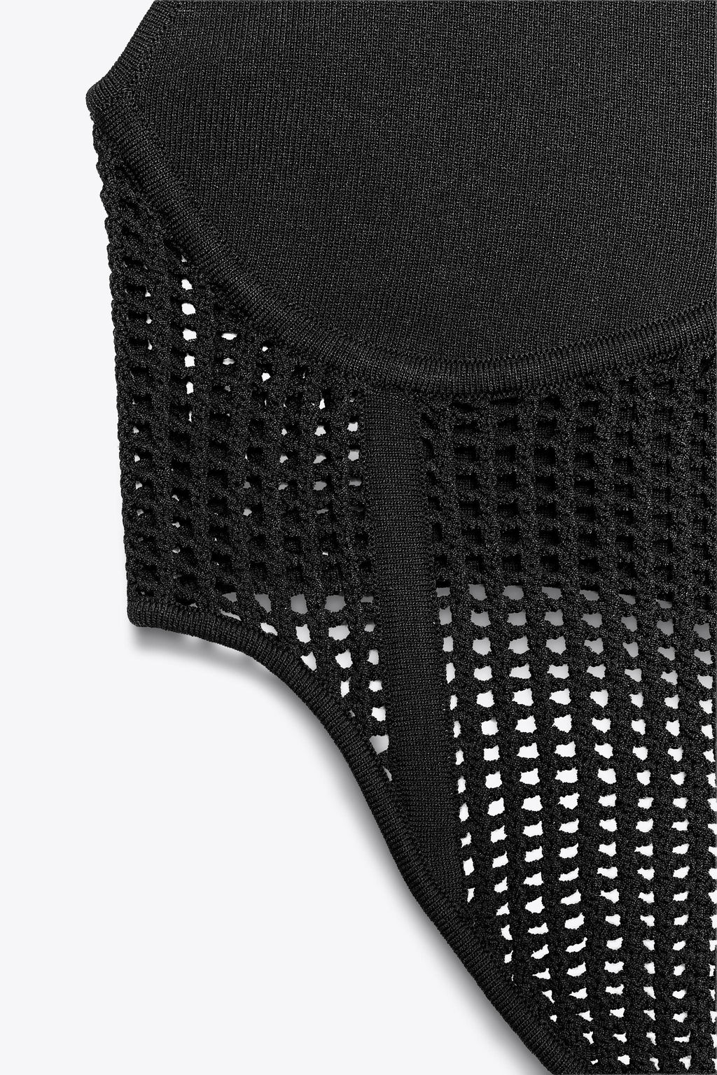 COMBINED KNIT CORSET TOP - Zara фото 7