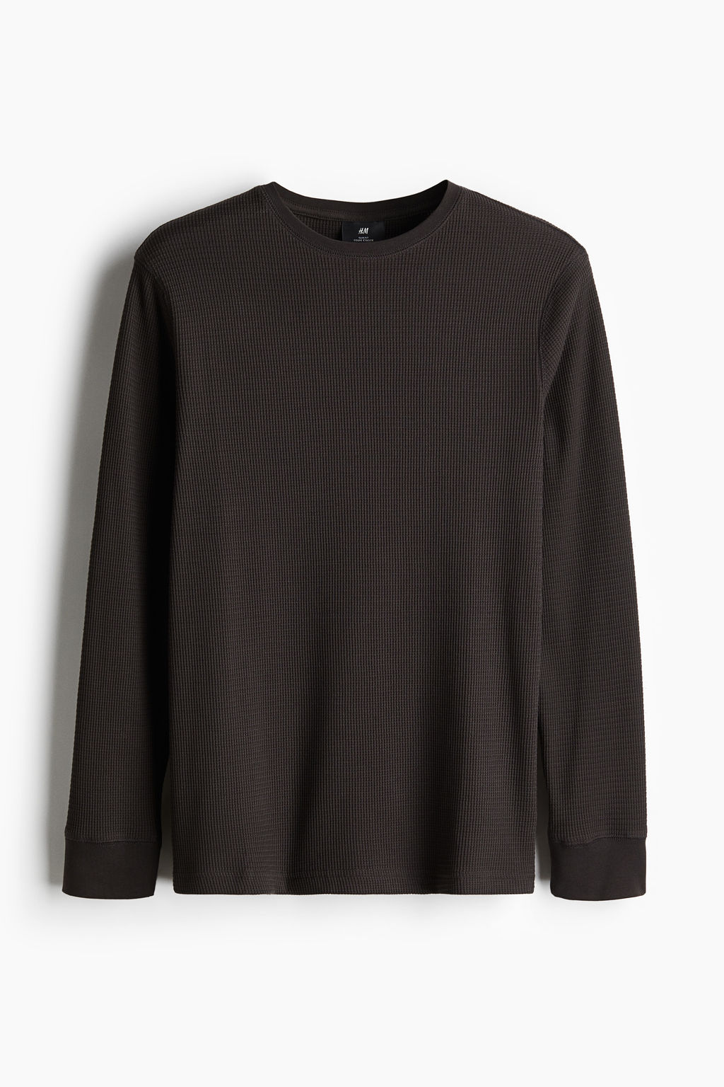 Camiseta en punto gofrado Slim Fit - H&m фото 10