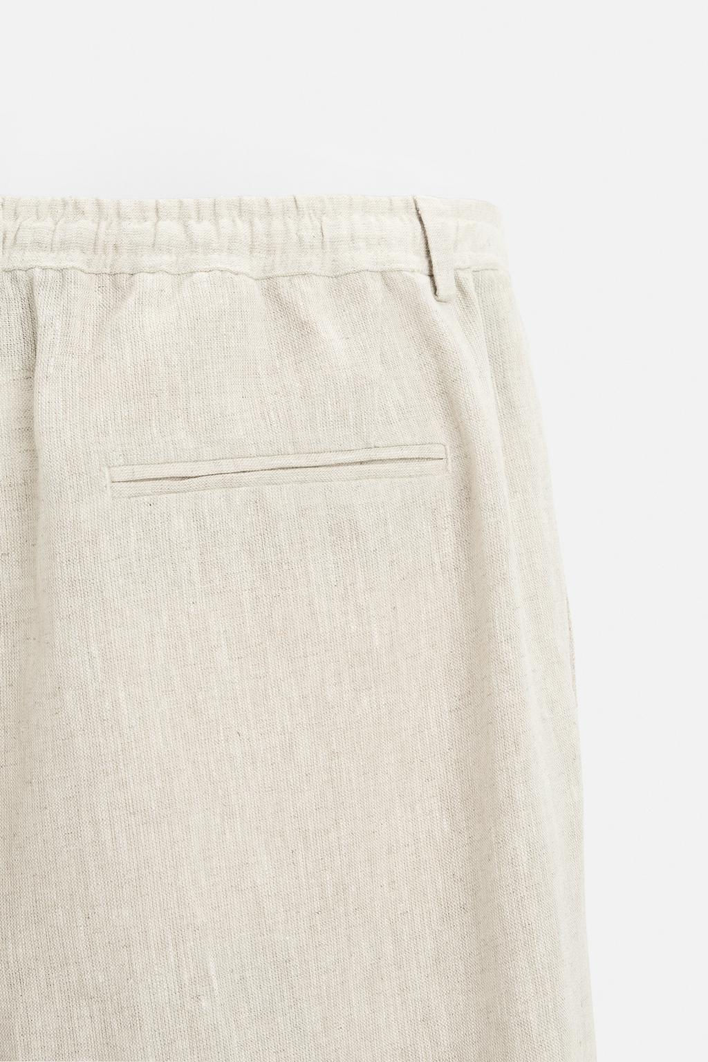 LINEN TROUSERS - Zara фото 27
