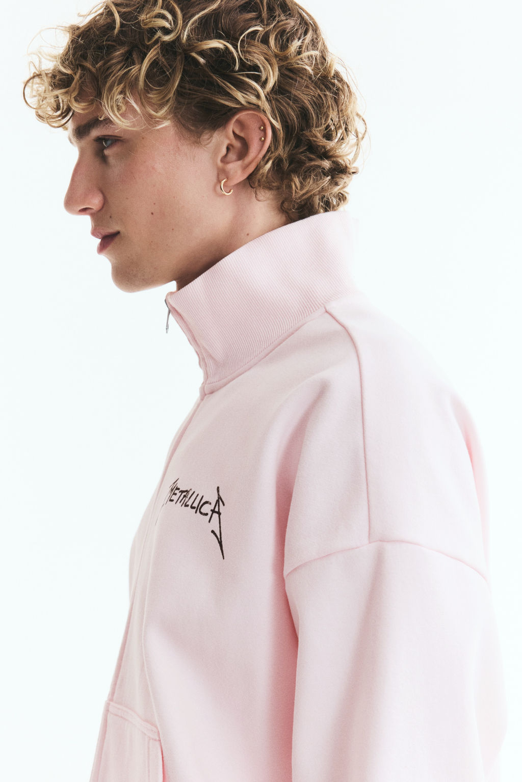 Chaqueta sudadera con estampado Oversized Fit - H&m фото 6