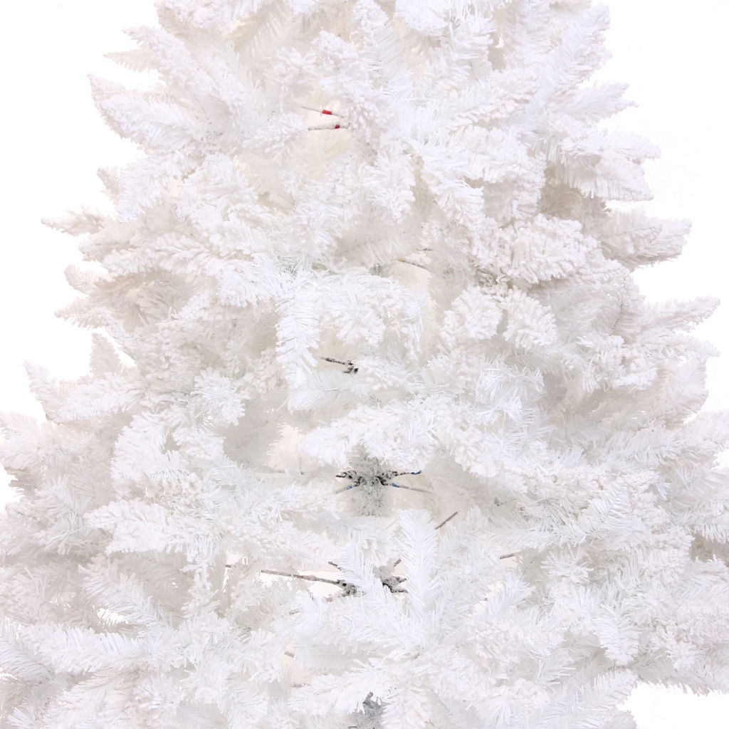 Ёлка "Звон вьюги" 180 см, ПВХ (786 веток), белый иней, Белый