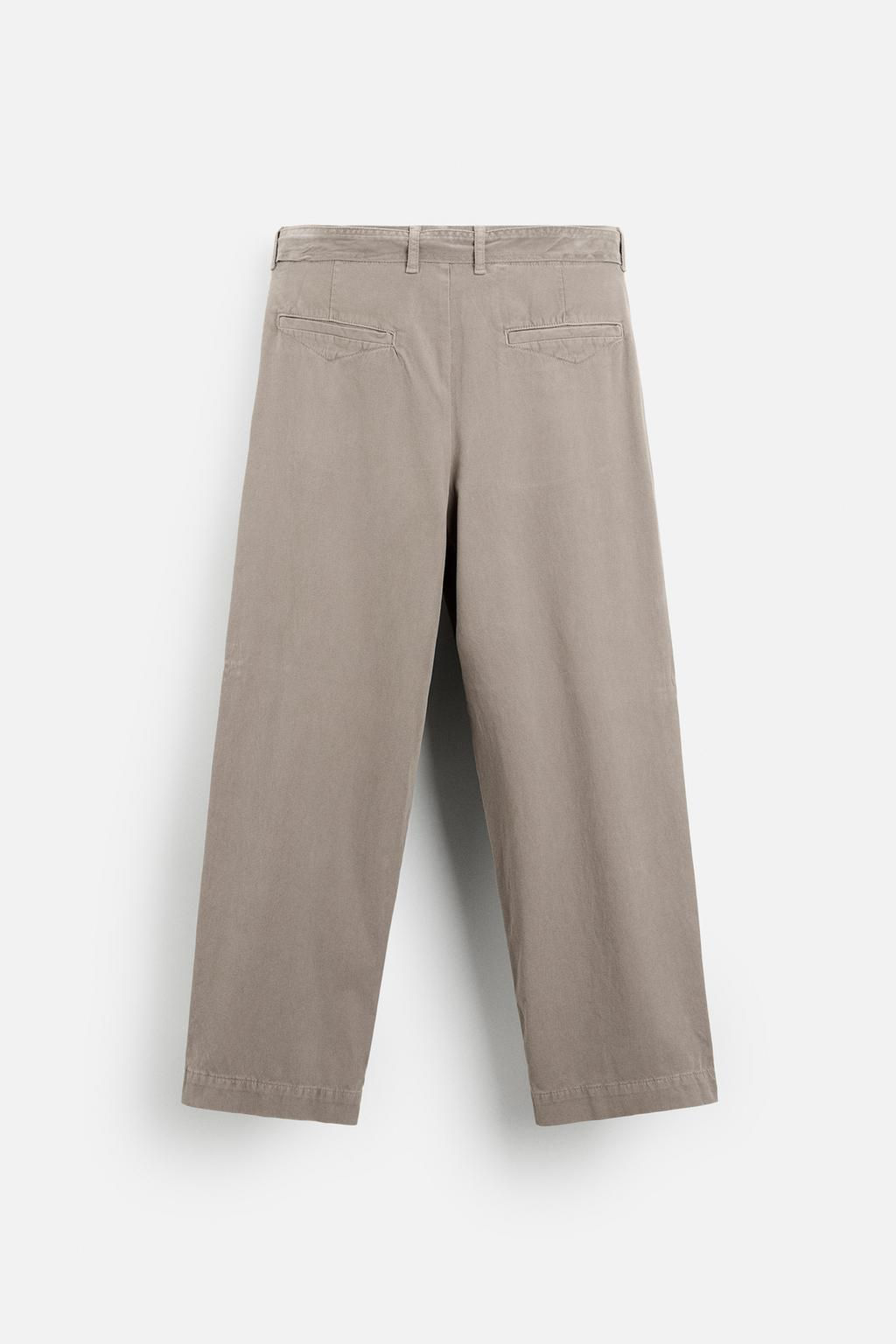 TEXTURED TROUSERS WITH BELT - Zara фото 26