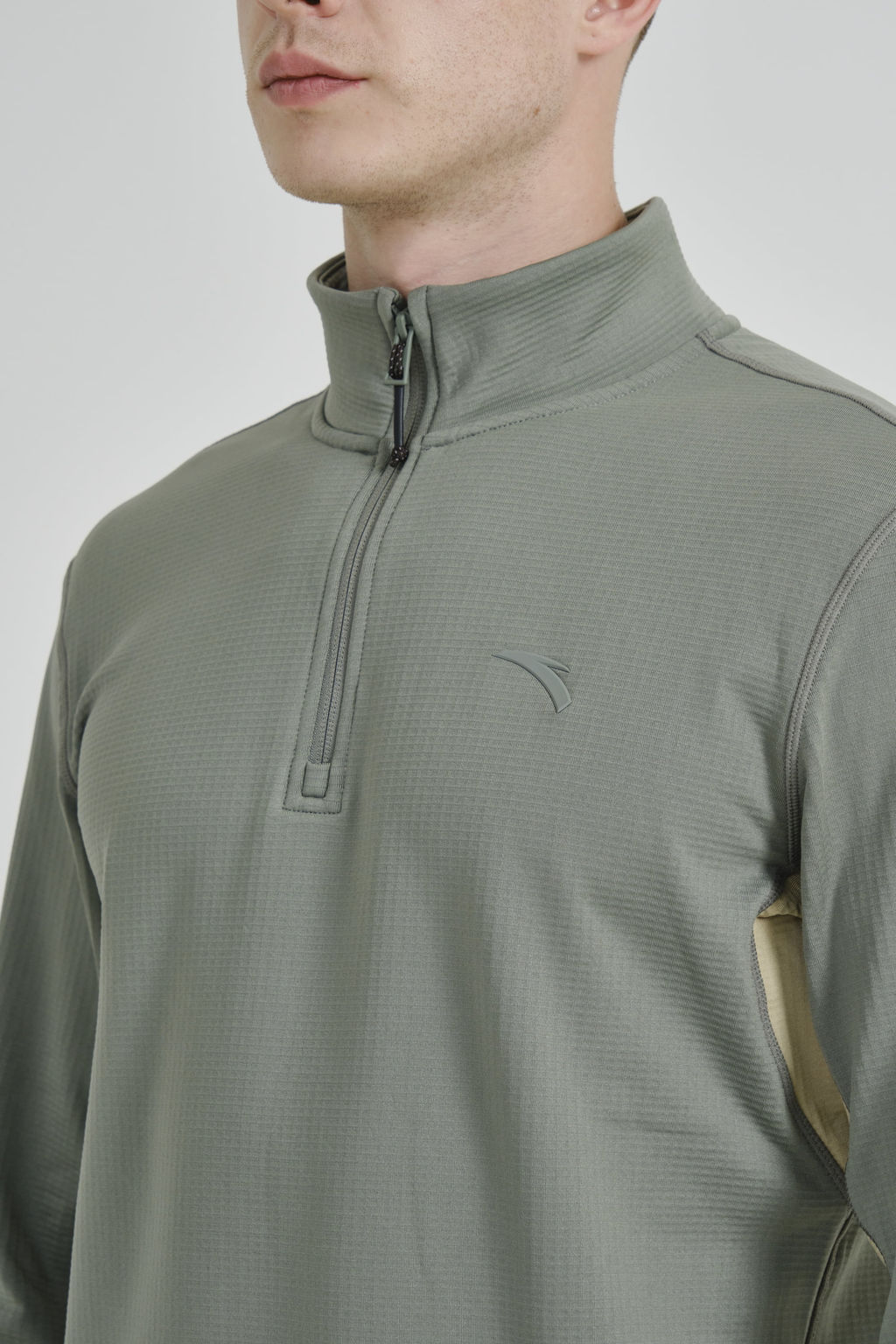 Лонгслив с утеплением Зелёный - Anta фото 2