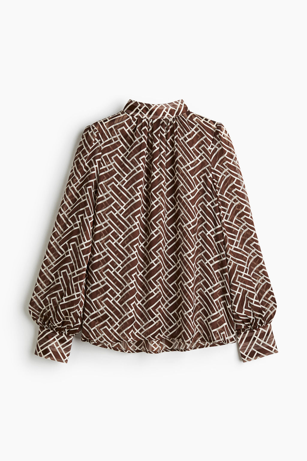 Stand-collar blouse - H&m фото 2