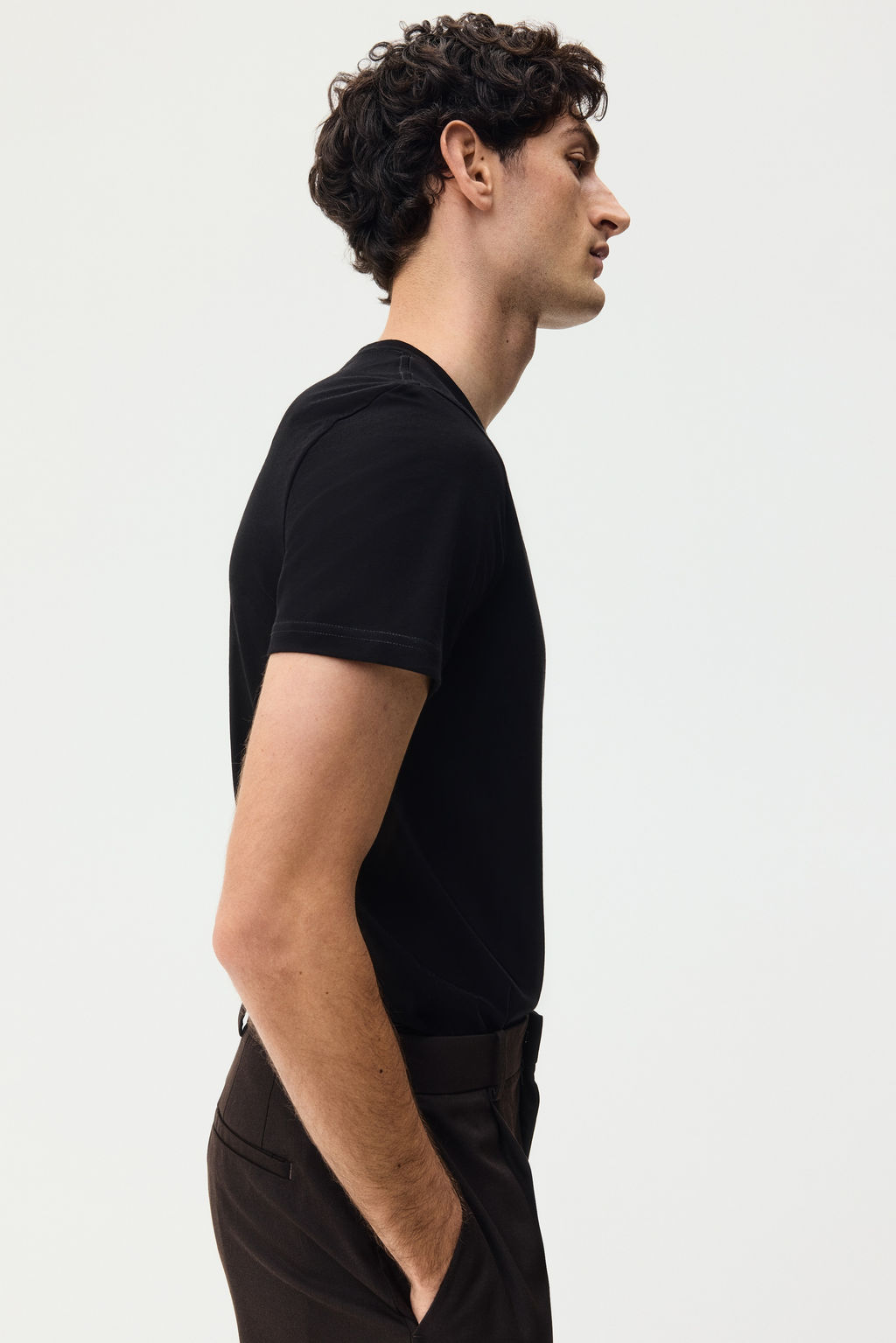 Camiseta en algod?n pima Slim Fit - H&m фото 10