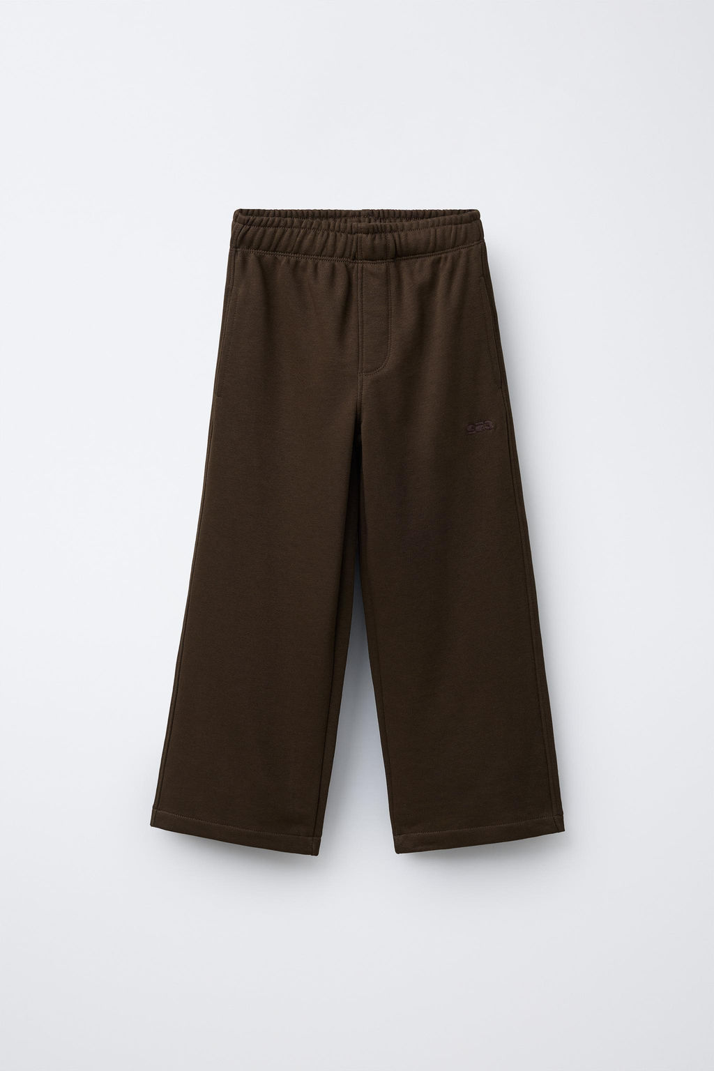 EMBROIDERED HOODIE AND WIDE-LEG TROUSERS SET - Zara фото 4