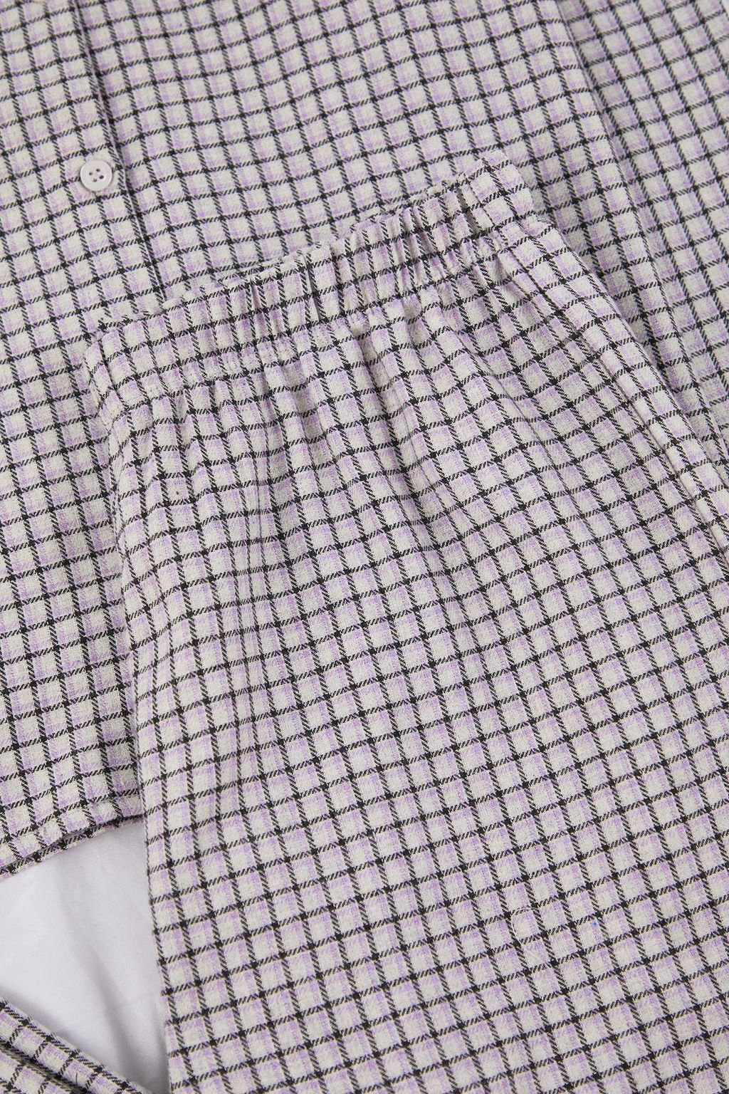 Gul Kurusu Kal?n/K?sl?k Ekoseli Flanel Dokuma Pijama Tak?m? THMAW26PT00196 - Trendyolmilla фото 10