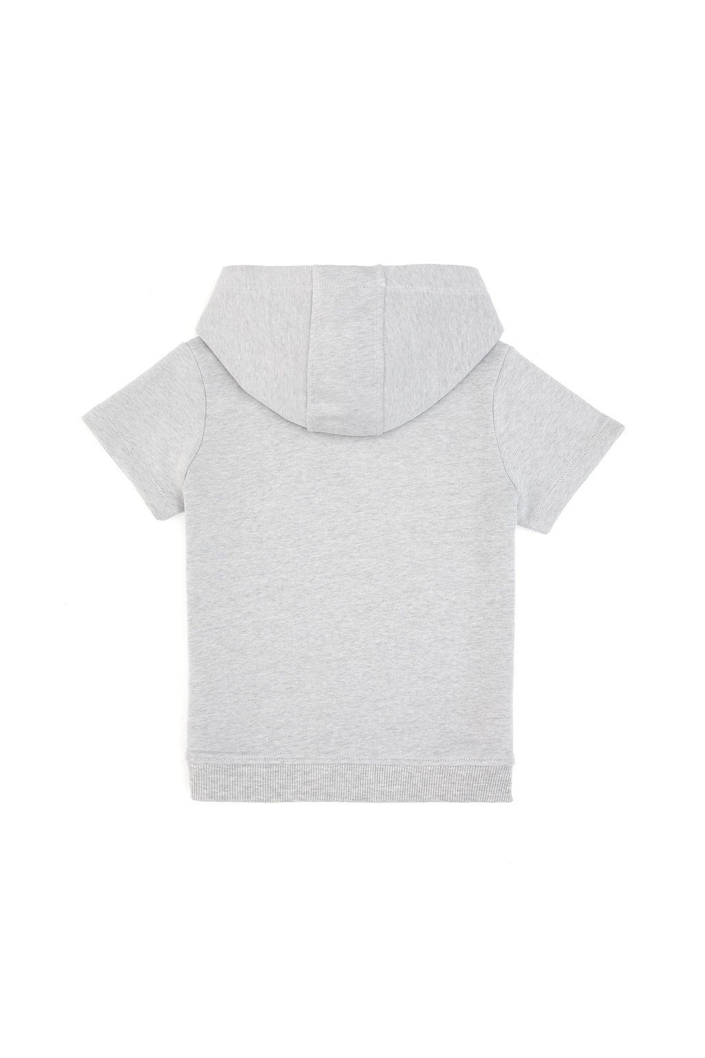 Erkek _ocuk Gri Melanj Kap__onlu Sweatshirt - U.s. polo assn фото 3