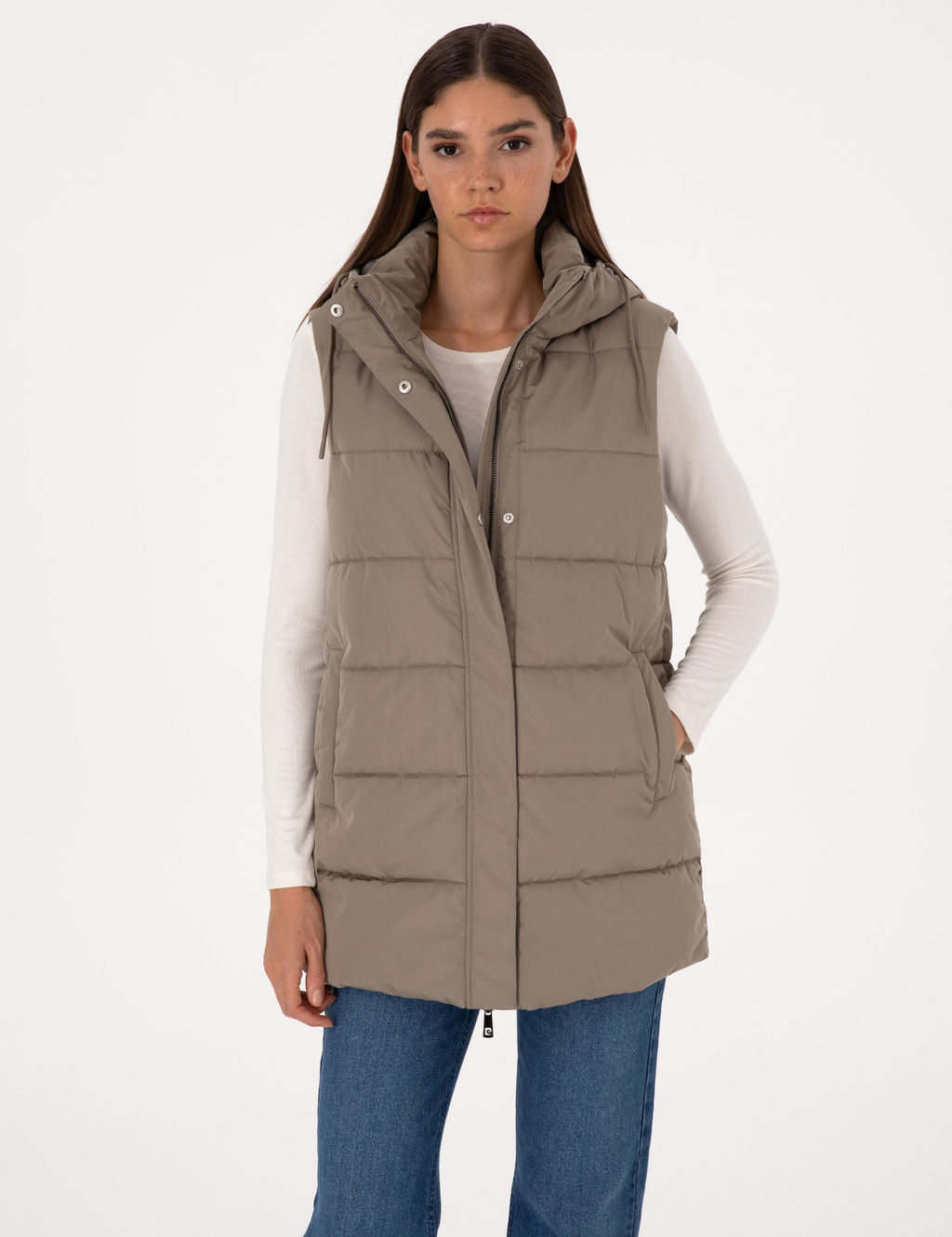 Vizon __kar_labilir Kap__onlu Yelek