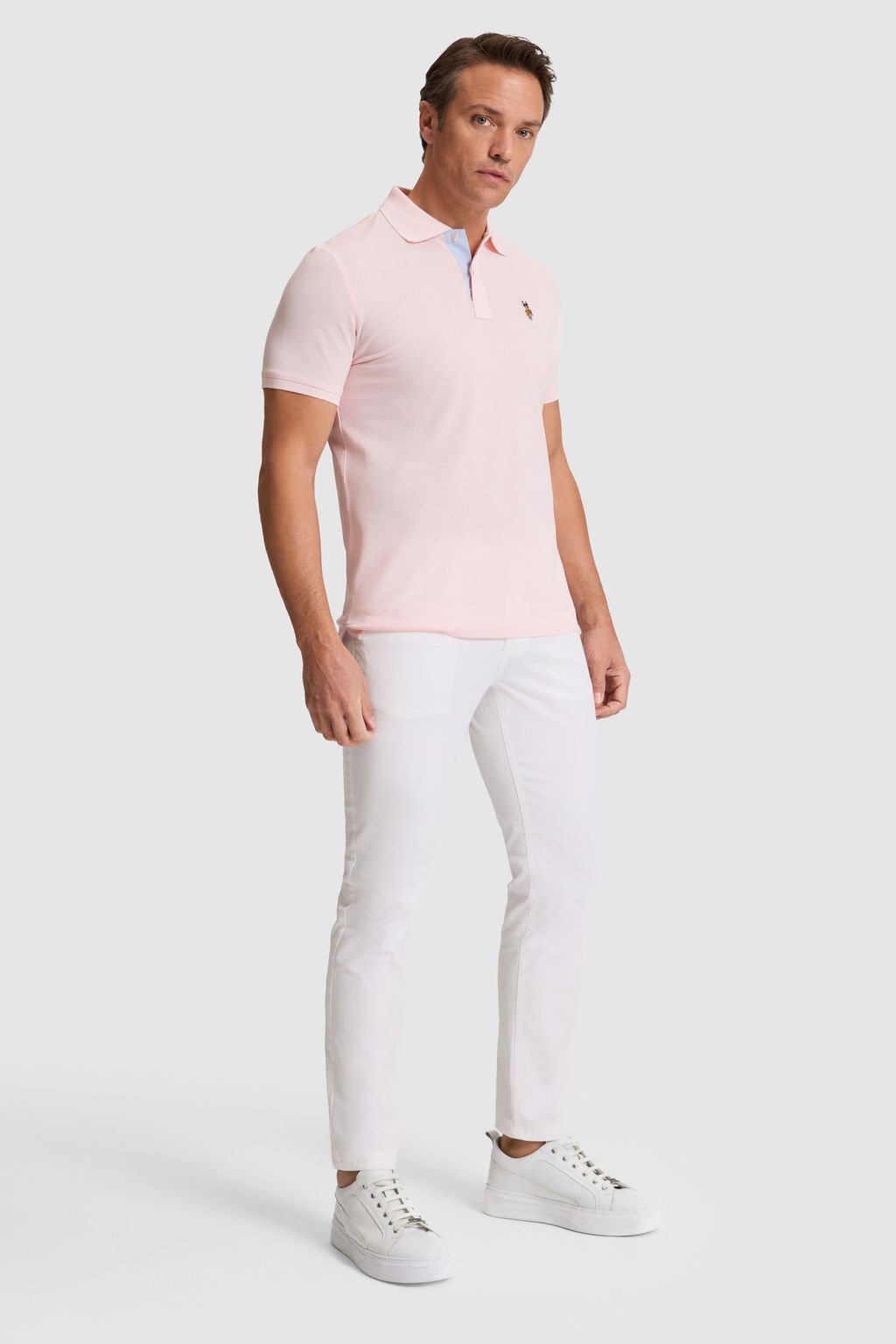 Erkek Beyaz Kanvas /Chino Pantolon - U.s. polo assn фото 3