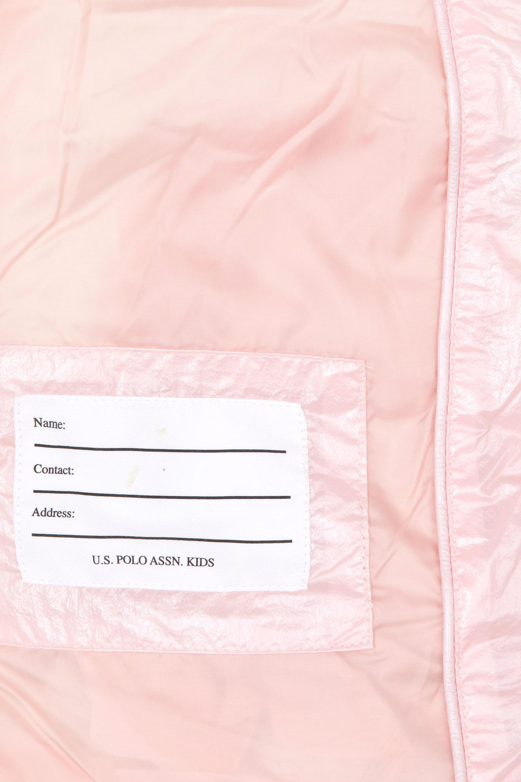 K_z _ocuk A__k Pembe Kap__onlu Mont Sepette S_rpriz _ndirim - U.s. polo assn фото 4