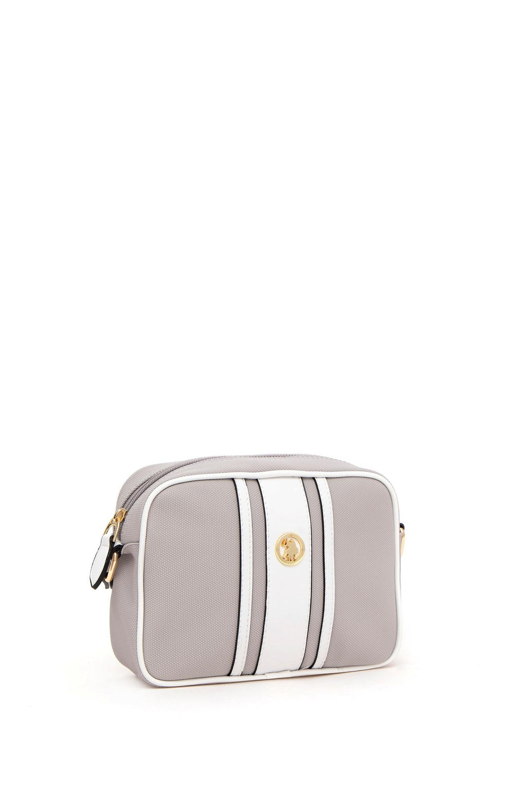 Женская светло-серая сумка через плечо - U.s. polo assn фото 4