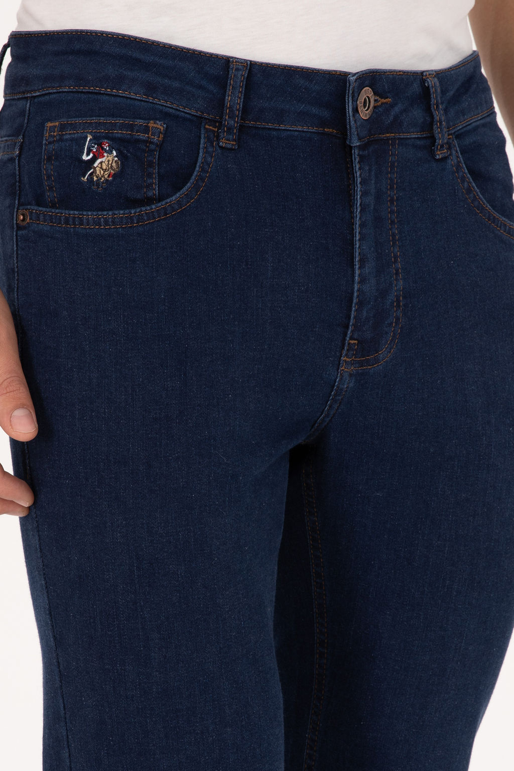 Erkek Koyu Mavi Jean Pantolon - U.s. polo assn фото 17