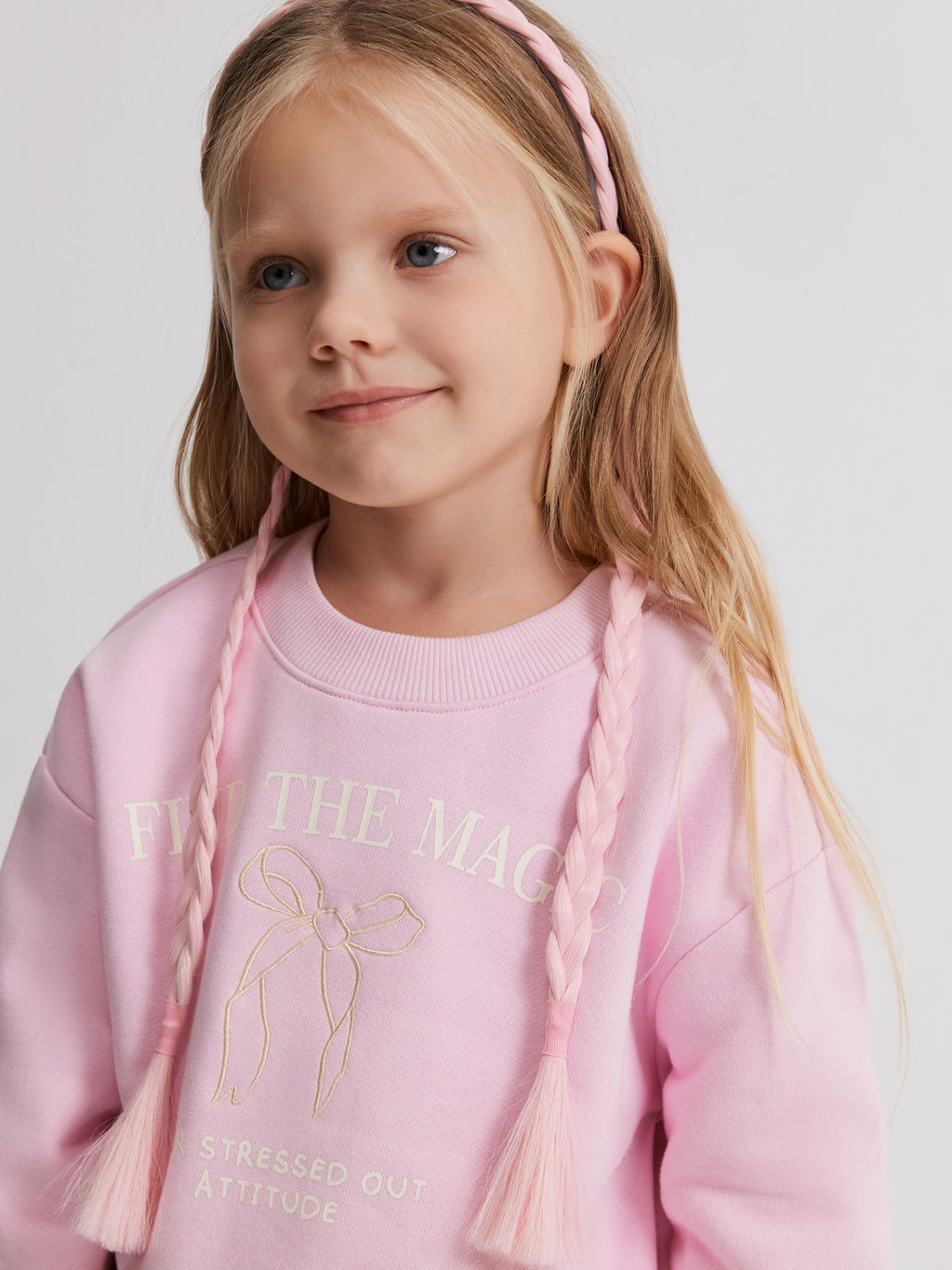 ACOOLA / Ободок детский Zelma светло-розовый