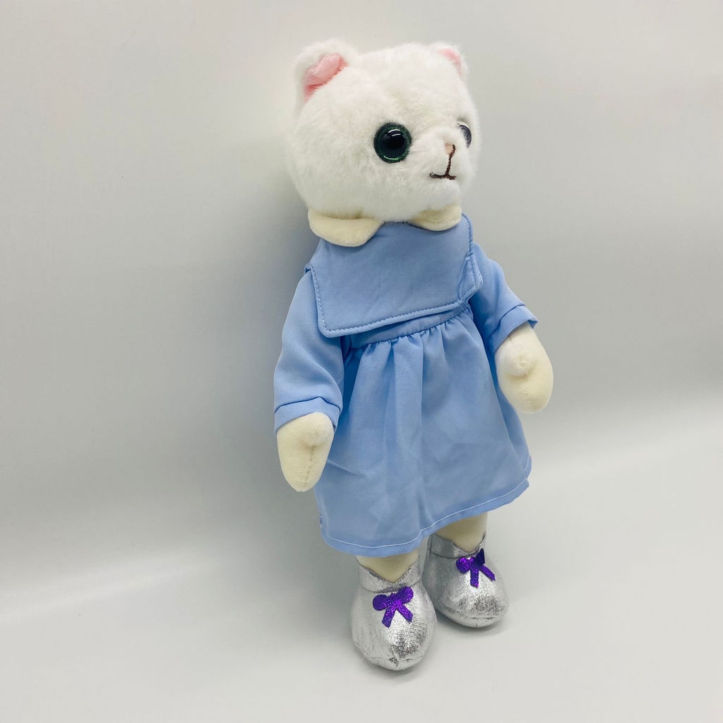 Мягкая игрушка Кошка белая в сарафане - Storyland фото 13