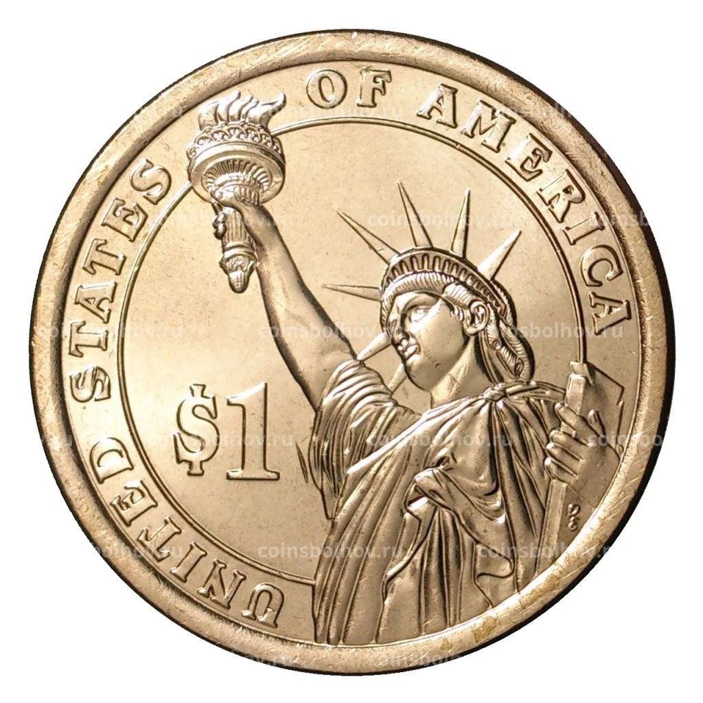1 доллар 2009 года D Джеймс Полк 11-й президент США
